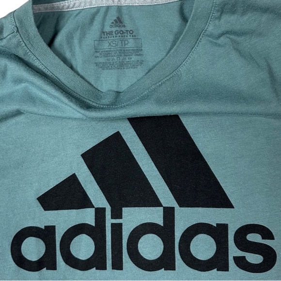 Adidas Long Sleeve Crew Neck Logo Top, XS - Picture 4 of 6